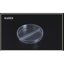 90*15mm Disposable Petri Dish - Two-Compart